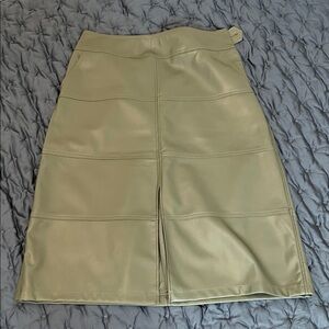 CAbi Olive Pencil Skirt